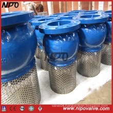 Cast Iron Ductile Iron Flanged Foot Valve Bottom Valve